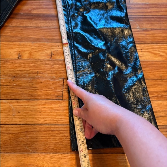 🖤Abercrombie & Fitch Vegan Leather 90s Straight Pant - Picture 8 of 12